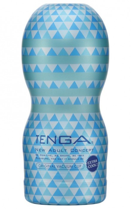 Мастурбатор с охлаждающей смазкой TENGA Original Vacuum Cup Extra Cool - Tenga - в Новошахтинске купить с доставкой