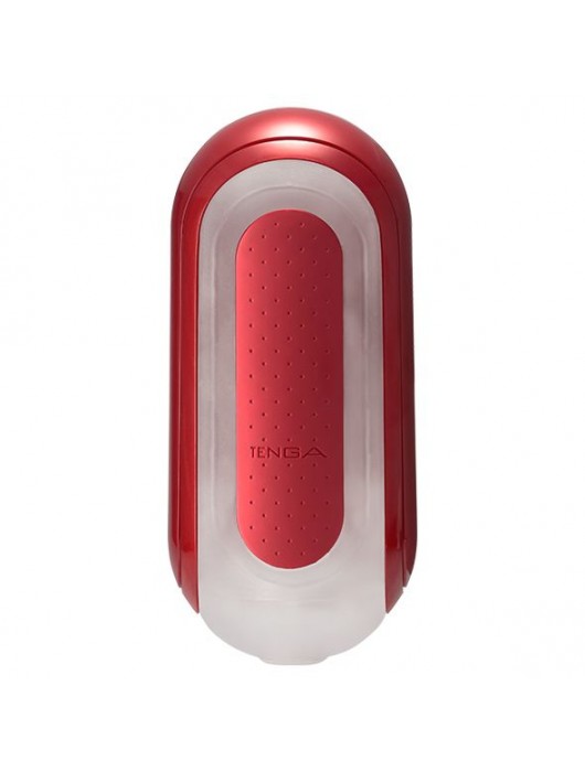 Красный мастурбатор Flip Zero Red   Warmer с подогревом - Tenga - в Новошахтинске купить с доставкой