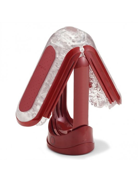 Красный мастурбатор Flip Zero Red   Warmer с подогревом - Tenga - в Новошахтинске купить с доставкой