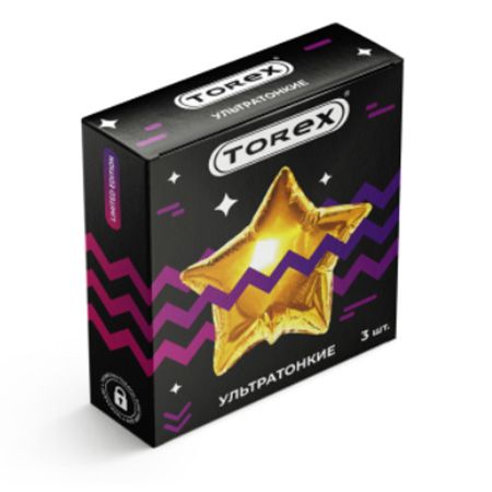 Презервативы Torex Party  Ультратонкие  - 3 шт. - Torex - купить с доставкой в Новошахтинске
