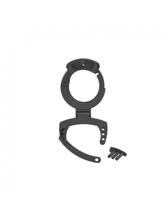 Кольцо с зажимом для мошонки для пояса верности Pubic Enemy - MyStim - купить с доставкой в Новошахтинске