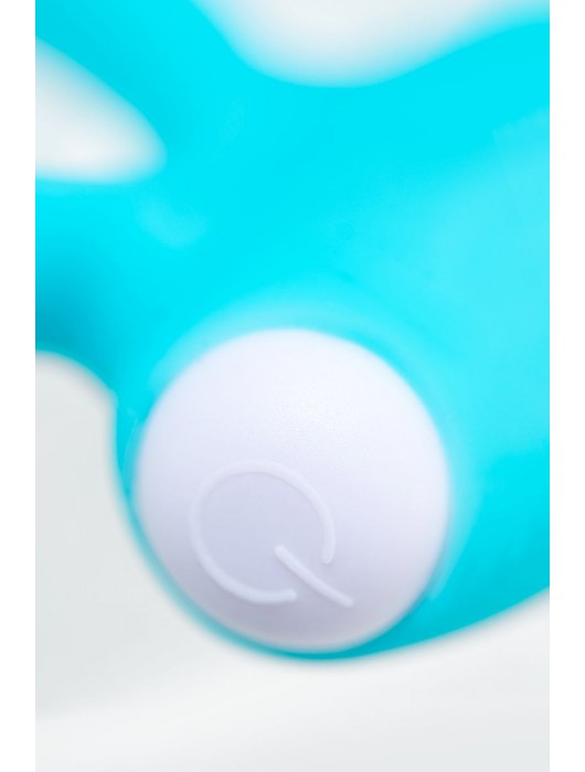 Голубое виброкольцо на пенис Sair - A-toys - в Новошахтинске купить с доставкой