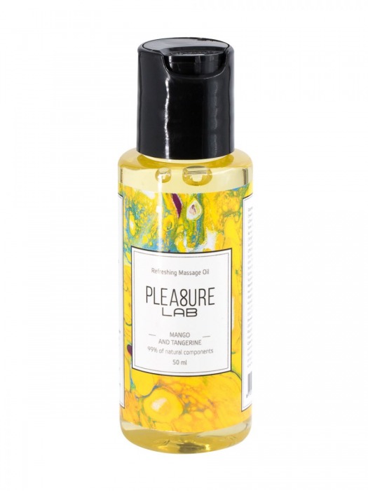 Массажное масло Pleasure Lab Refreshing с ароматом манго и мандарина - 50 мл. - Pleasure Lab - купить с доставкой в Новошахтинске