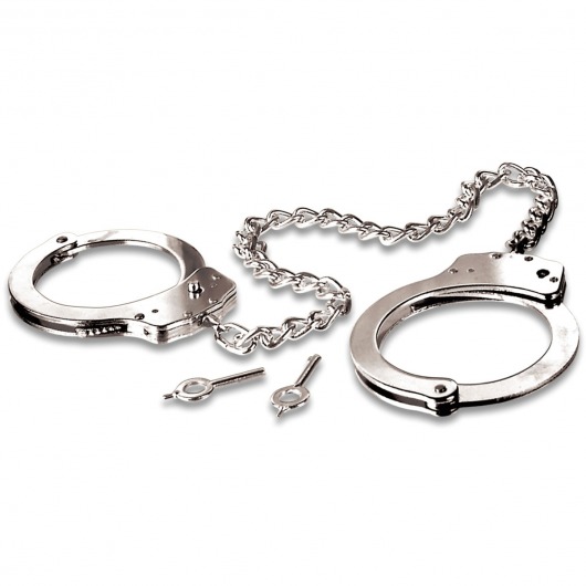 Металлические наручники Metal Leg Cuffs - Pipedream - купить с доставкой в Новошахтинске