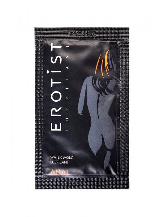 Пробник лубриканта на водной основе Erotist Anal - 4 мл. - Erotist Lubricants - купить с доставкой в Новошахтинске
