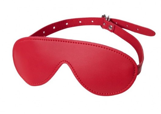 Красная маска Anonymo из искусственной кожи - ToyFa - купить с доставкой в Новошахтинске