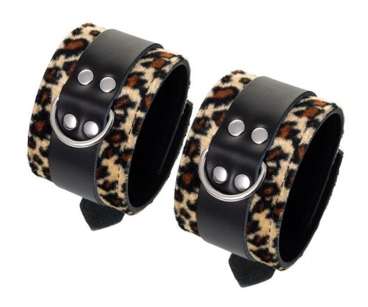 Наручники Anonymo с анималистическим принтом - ToyFa - купить с доставкой в Новошахтинске