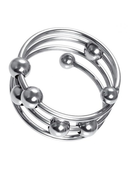 Большое металлическое кольцо под головку пениса - ToyFa - купить с доставкой в Новошахтинске