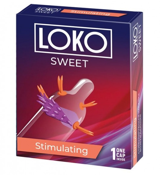 Стимулирующая насадка на пенис LOKO SWEET с возбуждающим эффектом - Sitabella - в Новошахтинске купить с доставкой