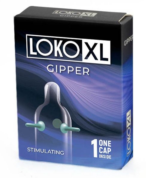 Стимулирующая насадка на пенис LOKO XL GIPPER - Sitabella - в Новошахтинске купить с доставкой