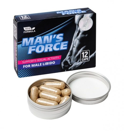 Пищевой концентрат для мужчин MANS FORCE  - 12 капсул - Sitabella - купить с доставкой в Новошахтинске