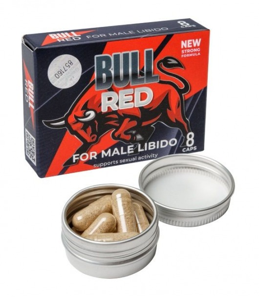 Пищевой концентрат для мужчин BULL RED - 8 капсул - Sitabella - купить с доставкой в Новошахтинске