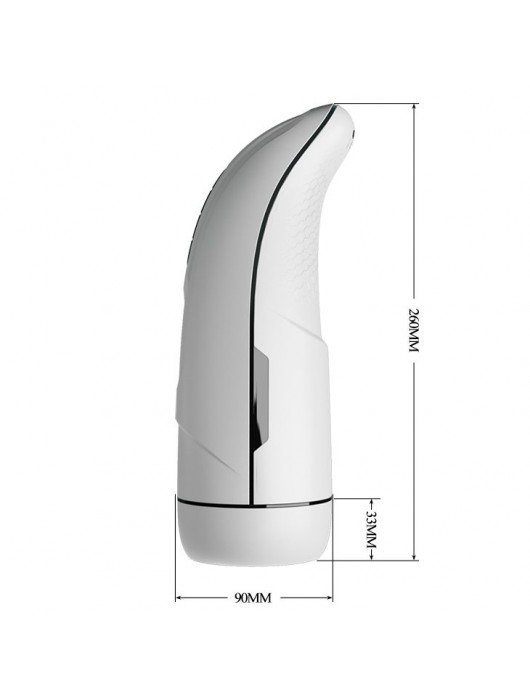 Вибромастурбатор Marissa с функцией нагрева и подвижным язычком - Baile - в Новошахтинске купить с доставкой