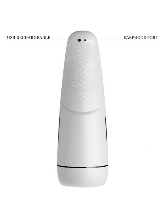 Вибромастурбатор Marissa с функцией нагрева и подвижным язычком - Baile - в Новошахтинске купить с доставкой