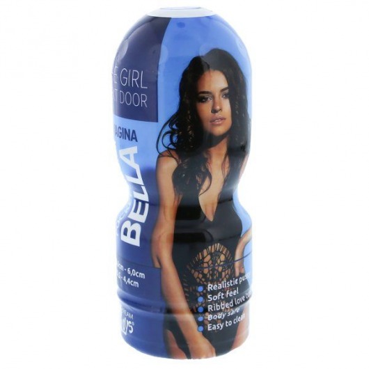 Телесный мастурбатор-вагина в тубе Bella - Dream Toys - в Новошахтинске купить с доставкой