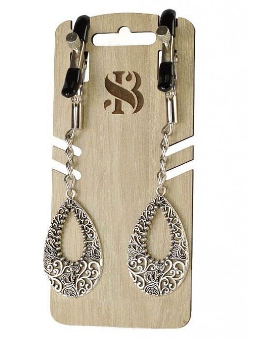 Изысканные зажимы на соски с подвесками  Шахерезада - Sitabella - купить с доставкой в Новошахтинске