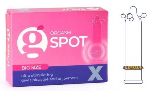 Стимулирующая насадка G-Spot X Big size - Sitabella - купить с доставкой в Новошахтинске
