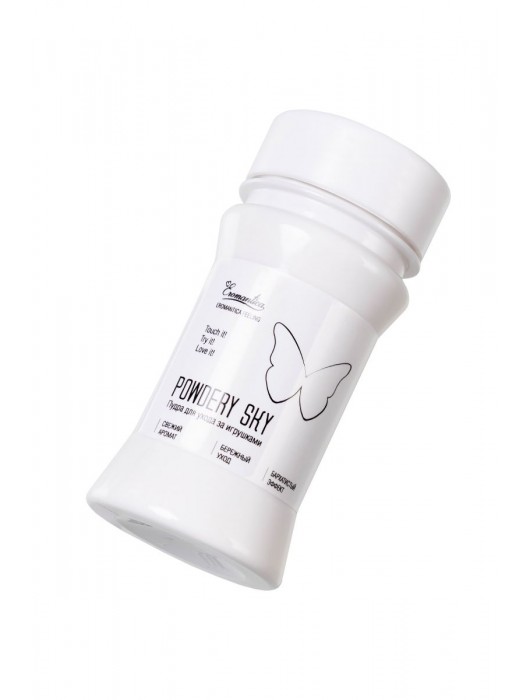 Пудра для ухода за игрушками Powdery Sky с ароматом мяты - 40 гр. - Eromantica - купить с доставкой в Новошахтинске