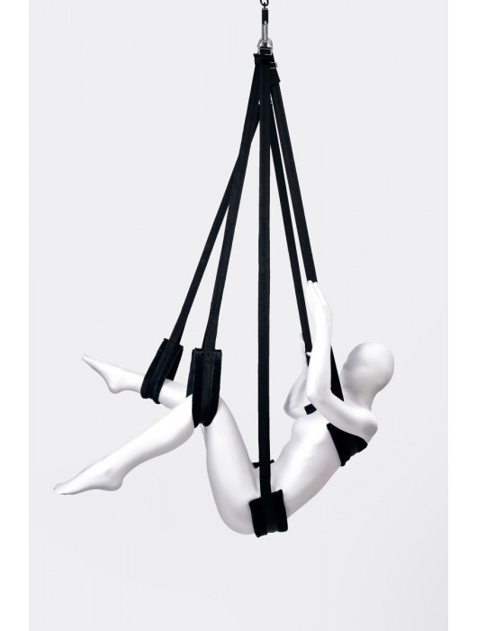 Черные секс-качели Anonymo №0503 - ToyFa - купить с доставкой в Новошахтинске