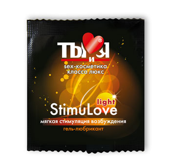 Разогревающий гель-лубрикант Stimulove Light в одноразовой упаковке - 4 гр. - Биоритм - купить с доставкой в Новошахтинске