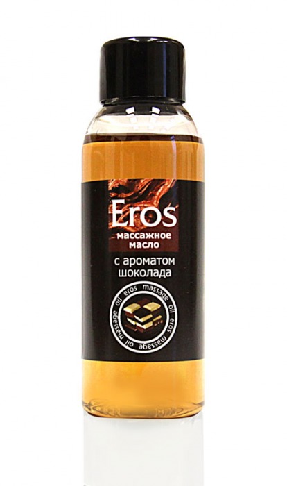 Масло массажное Eros tasty с ароматом шоколада - 50 мл. - Биоритм - купить с доставкой в Новошахтинске