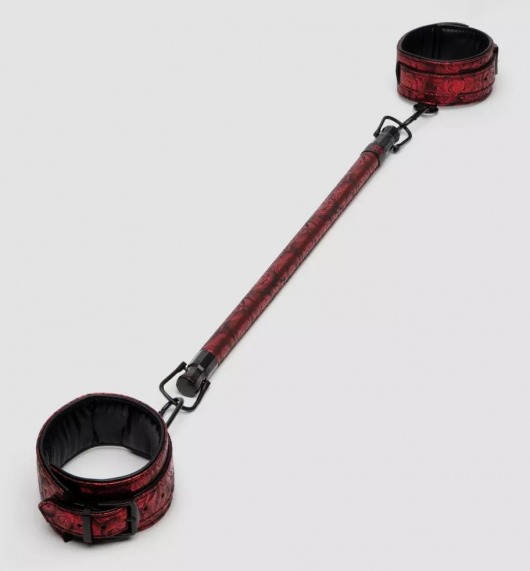 Распорка для ног Reversible Restraint Bar with Cuffs - Fifty Shades of Grey - купить с доставкой в Новошахтинске