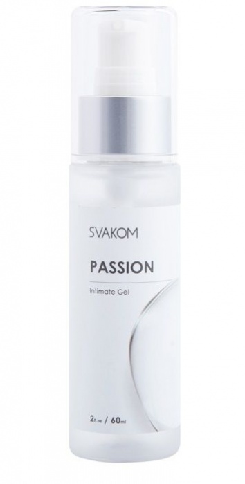 Смазка на водной основе Passion Intimate Gel - 60 мл. - Svakom - купить с доставкой в Новошахтинске