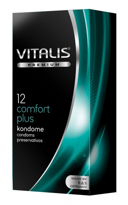 Контурные презервативы VITALIS PREMIUM comfort plus - 12 шт. - Vitalis - купить с доставкой в Новошахтинске