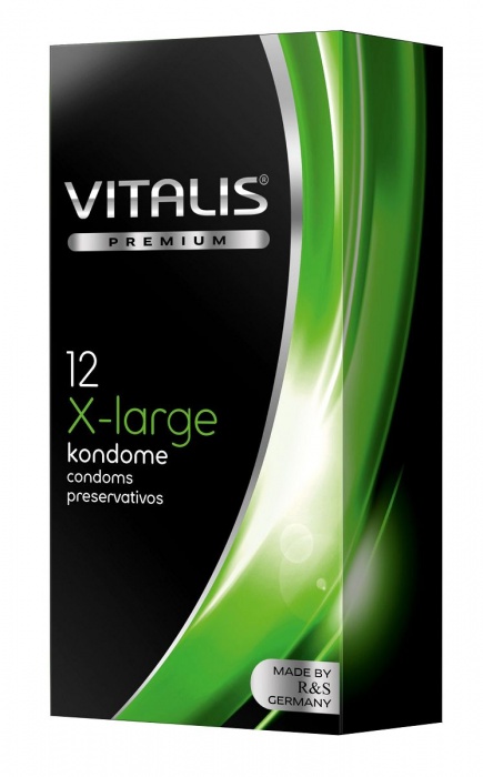 Презервативы увеличенного размера VITALIS PREMIUM x-large - 12 шт. - Vitalis - купить с доставкой в Новошахтинске