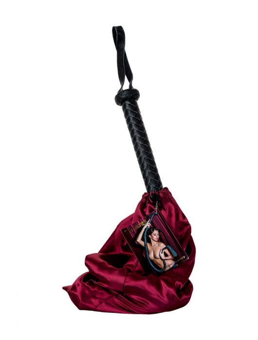 Длинный кожаный кнут с хлопушками на конце - ToyFa - купить с доставкой в Новошахтинске