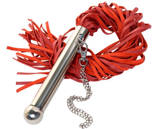 Красная кожаная плеть - ToyFa - купить с доставкой в Новошахтинске