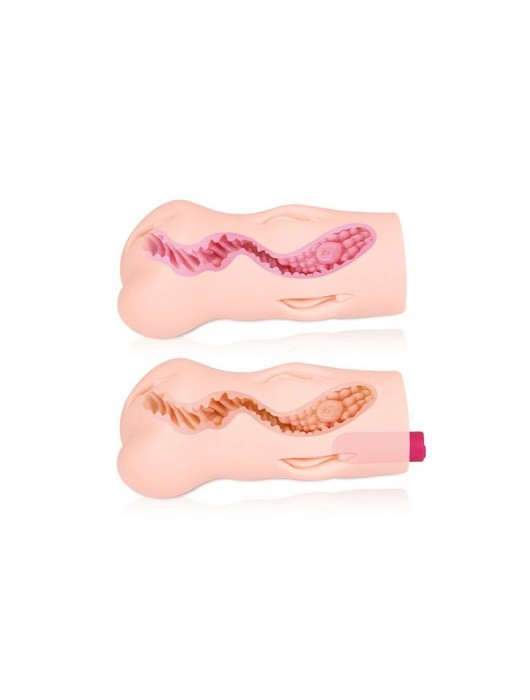 Телесный вибромастурбатор-вагина Dream Auto - KOKOS - в Новошахтинске купить с доставкой