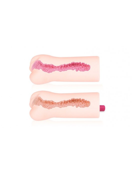 Телесный вибромастурбатор-вагина Sandara Auto - KOKOS - в Новошахтинске купить с доставкой