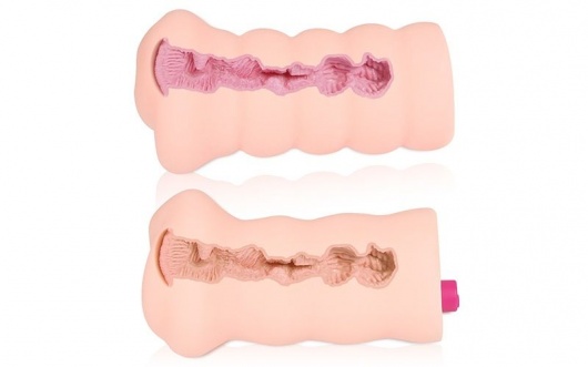 Телесный вибромастурбатор-вагина Gloria Auto - KOKOS - в Новошахтинске купить с доставкой