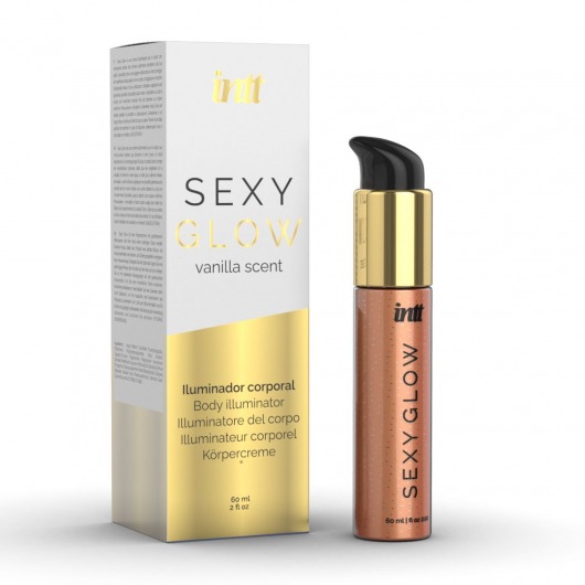 Лосьон-крем для тела с блестками Sexy Glow - 60 мл. -  - Магазин феромонов в Новошахтинске