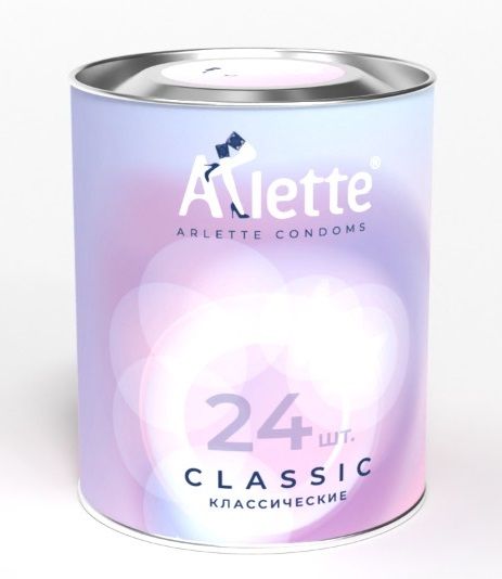Классические презервативы Arlette Classic - 24 шт. - Arlette - купить с доставкой в Новошахтинске