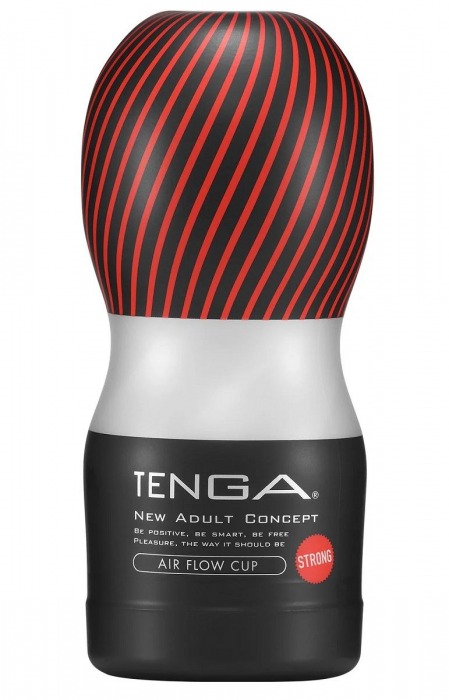 Мастурбатор Air Flow Cup Strong - Tenga - в Новошахтинске купить с доставкой