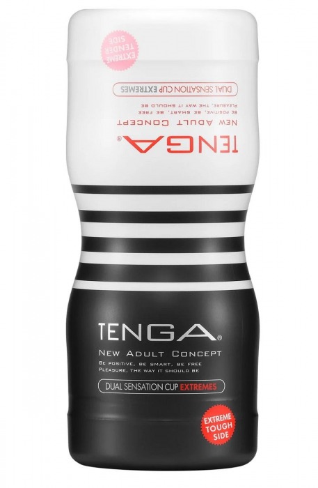 Мастурбатор Dual Sensation Cup Extremes - Tenga - в Новошахтинске купить с доставкой