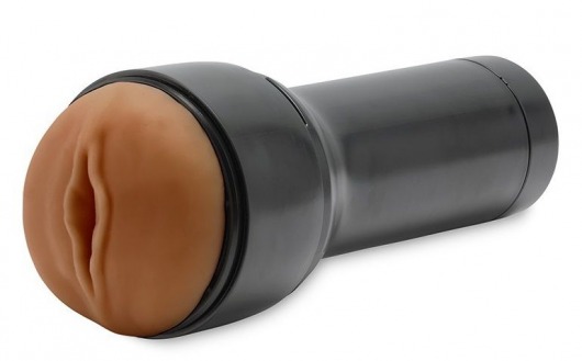 Коричневый мастурбатор-вагина Feel Stroker - Kiiroo - в Новошахтинске купить с доставкой