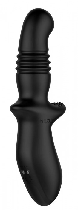Черный вибромассажер простаты Nexus Thrust с возвратно-поступательными движениями - Nexus Range - в Новошахтинске купить с доставкой