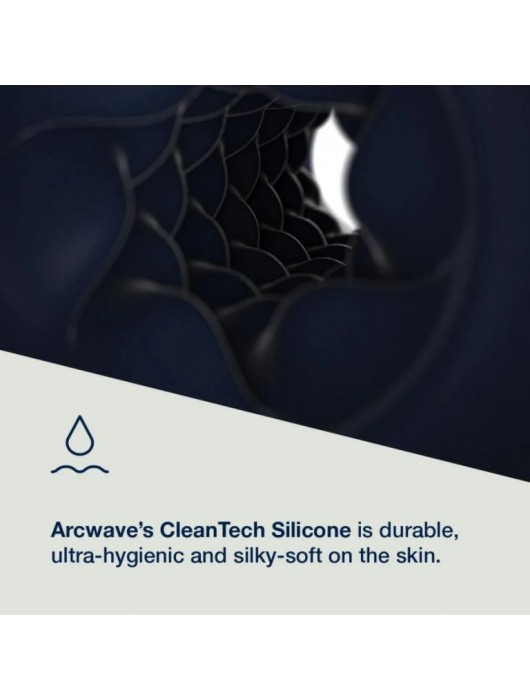 Синий мастурбатор с контролем всасывания Arcwave Pow Stroker - Arcwave - в Новошахтинске купить с доставкой