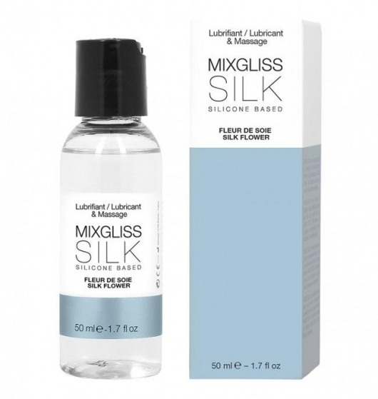 Смазка на силиконовой основе Mixgliss Silk - 50 мл. - Mixgliss - купить с доставкой в Новошахтинске