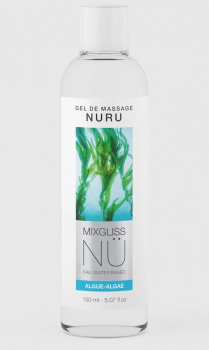 Массажный гель на водной основе Mixgliss NU Algae - 150 мл. - Mixgliss - купить с доставкой в Новошахтинске