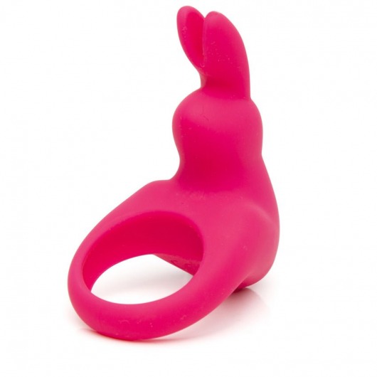 Розовое эрекционное виброкольцо Happy Rabbit Rechargeable Rabbit Cock Ring - Happy Rabbit - в Новошахтинске купить с доставкой