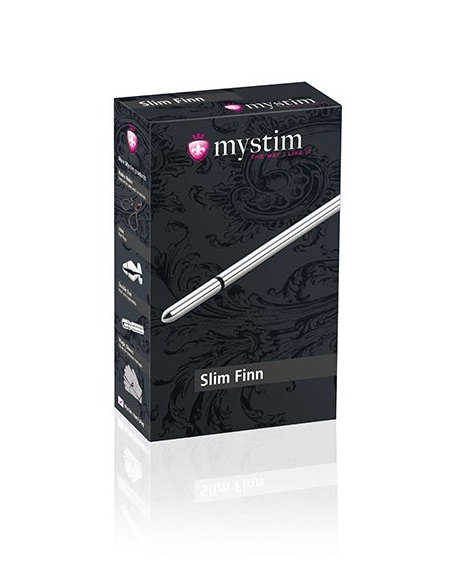 Зонд для электростимуляции уретры Slim Finn - 15 см. - MyStim - купить с доставкой в Новошахтинске