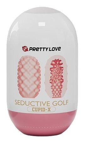 Розовый мастурбатор-яйцо Seductive Golf - Baile - в Новошахтинске купить с доставкой