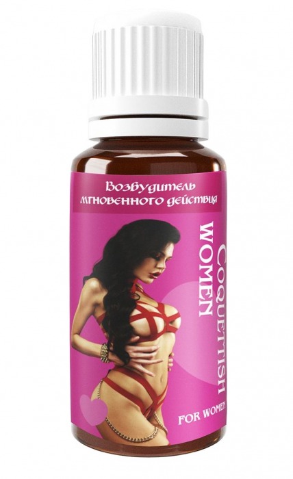 Возбудитель мгновенного действия Coquettish Women - 30 мл. - Миагра - купить с доставкой в Новошахтинске