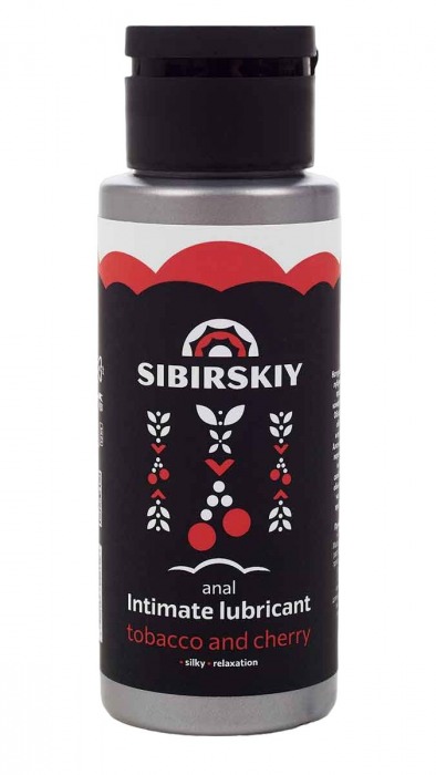 Анальный лубрикант на водной основе SIBIRSKIY с ароматом вишни и табака - 100 мл. - Sibirskiy - купить с доставкой в Новошахтинске