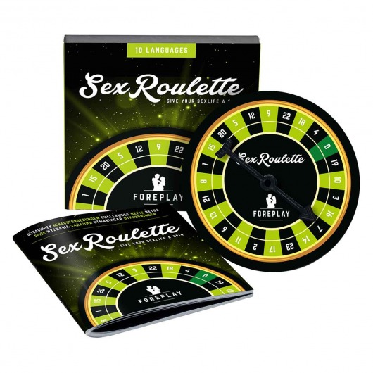 Настольная игра-рулетка Sex Roulette Foreplay - Tease&Please - купить с доставкой в Новошахтинске