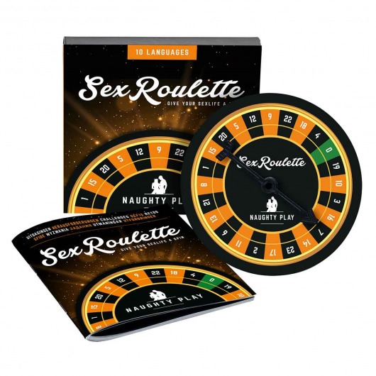 Настольная игра-рулетка Sex Roulette Naughty Play - Tease&Please - купить с доставкой в Новошахтинске